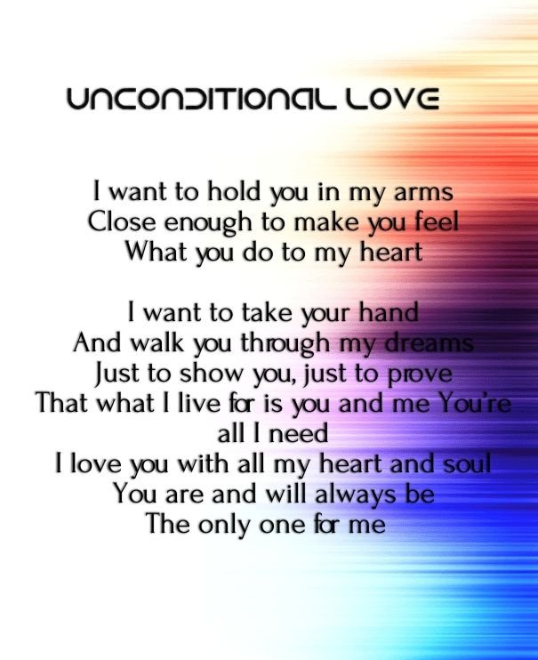 Expressing Unconditional Love Message For My Wife